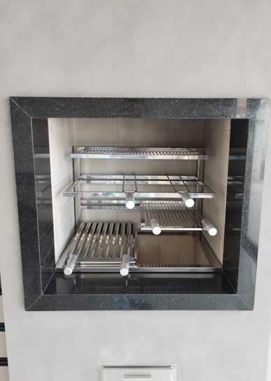 Suporte Grelhas Flutuantes Sob Medida - 01 - Coifas e Grills