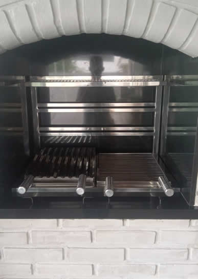 Suporte Grelhas Flutuantes Sob Medida - 04 - Coifas e Grills