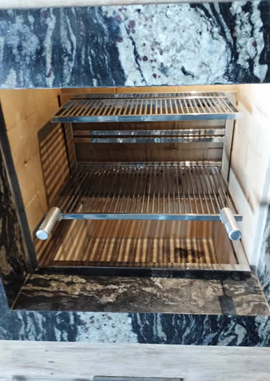 Suporte Grelhas Flutuantes Sob Medida - 06 - Coifas e Grills