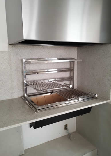 Suporte Grelhas Flutuantes Sob Medida - 10 - Coifas e Grills