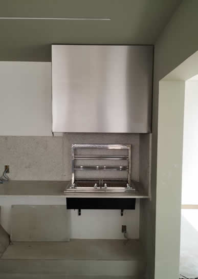 Suporte Grelhas Flutuantes Sob Medida - 10 - Coifas e Grills