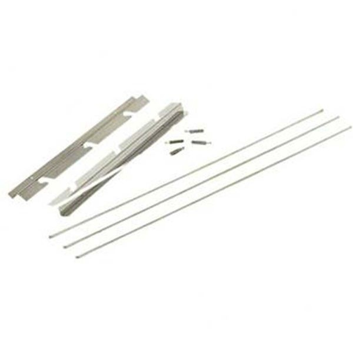 Suporte Inox para Espetos com 3 Varões em Alumínio - ArtMill - Coifas e Grills