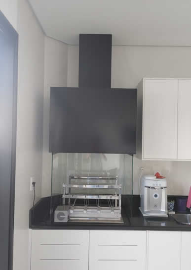 Suporte Plus Fixo Grill Plus Sob Medida - 03 - Coifas e Grills